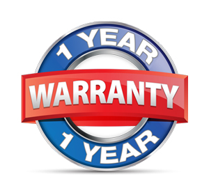 1-Year Warranty